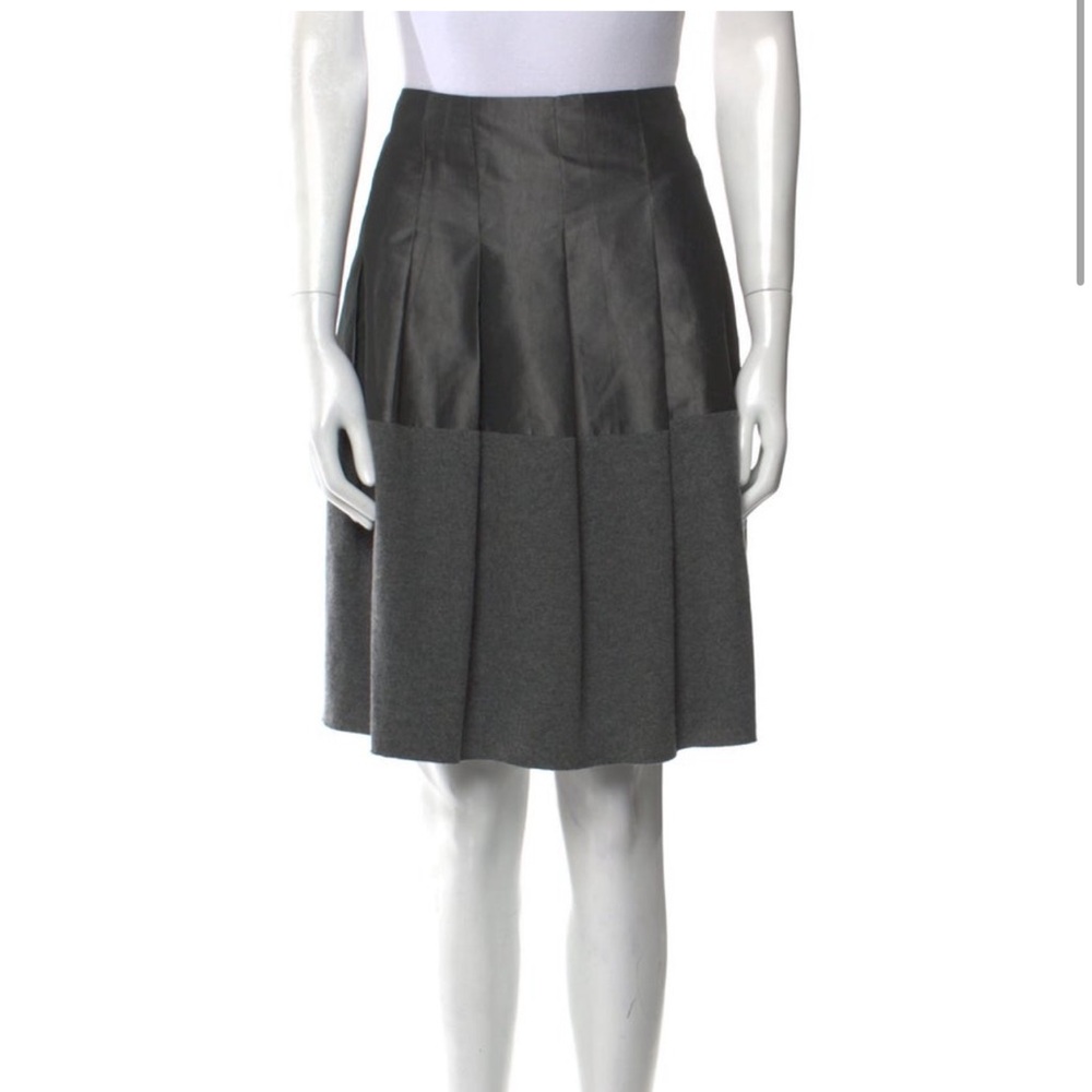 Elegant Gray Women's Skirt